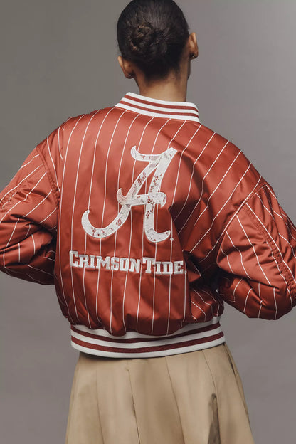The Wild Collective NCAA Bomber Jacket
