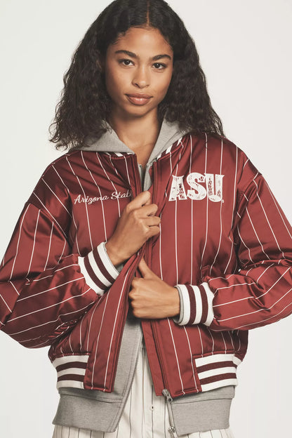 The Wild Collective NCAA Bomber Jacket