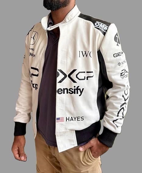 APXGP Leather Racing Jacket