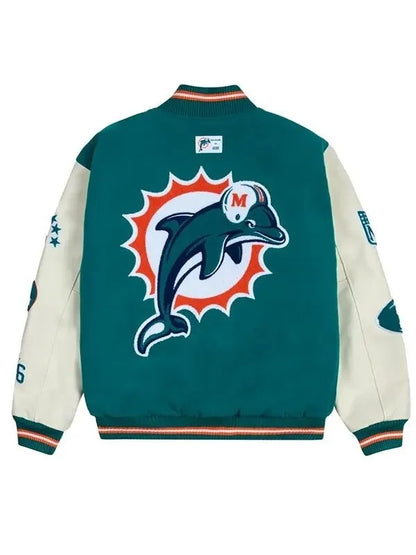 Miami Dolphins GOLF WANG Varsity Jacket