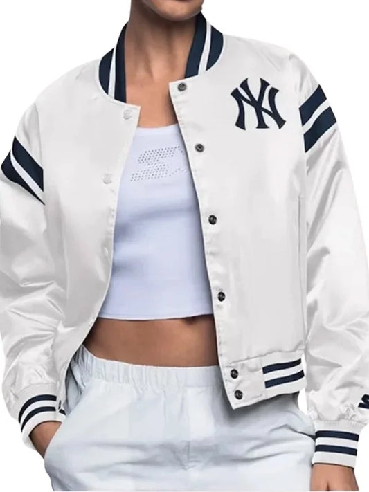 New York Yankees Starter White Jacket