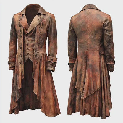 Gothic Pirate Trench Coat